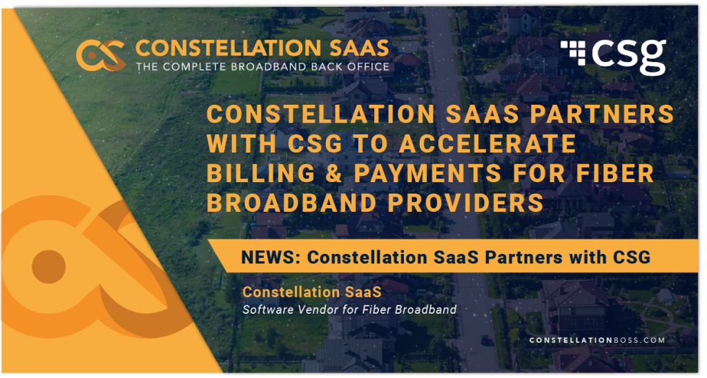 Constellation SaaS Partners with CSG